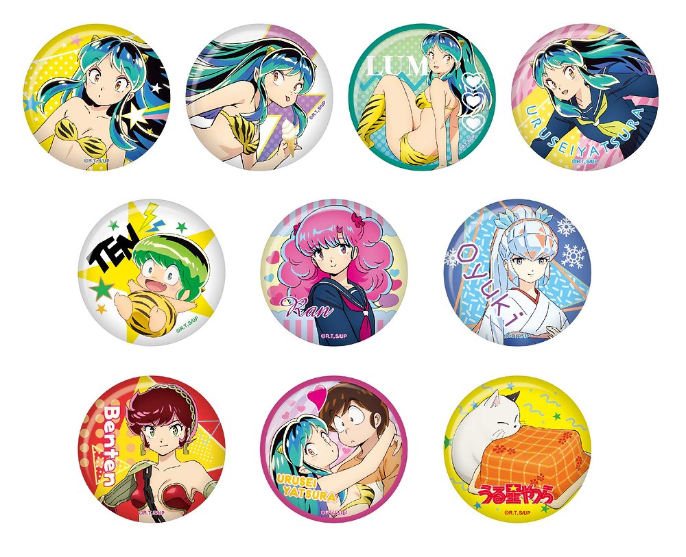 うる星やつら » うる星やつら 缶バッジ | ノイタミナショップ 公式