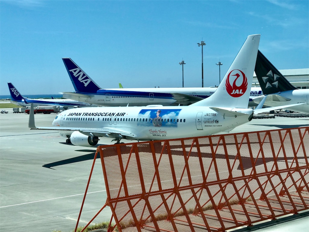 安室奈美恵 アムロジェット 日本航空 JAL ボーイング737 模型 美品