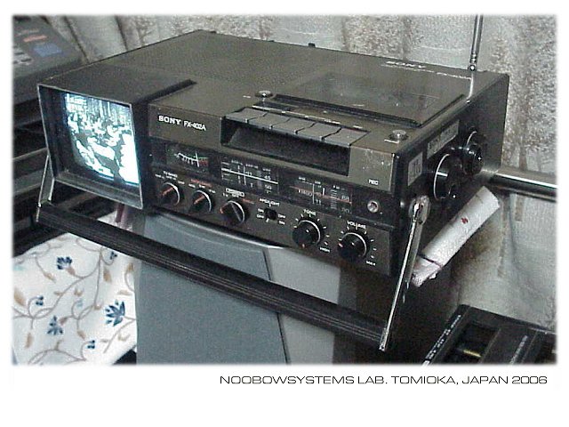 Sony FX-402A : Restoration Projects : NoobowSystems Lab.