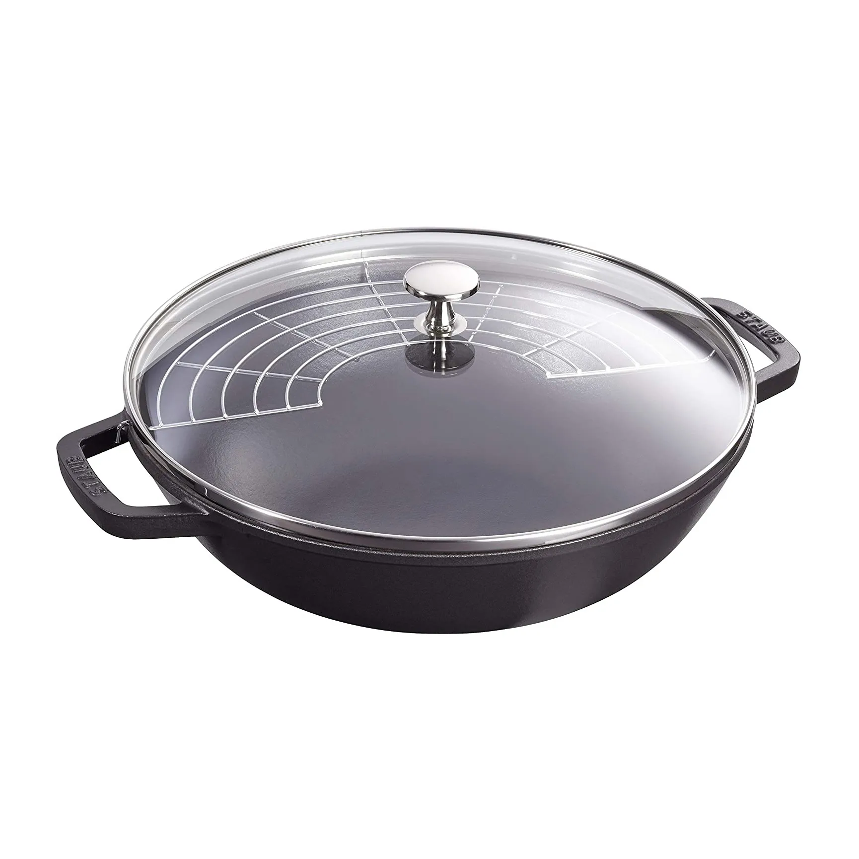 STAUB | ストウブ からのウォック ガラス蓋付 Ø30 cm 4.4 L
