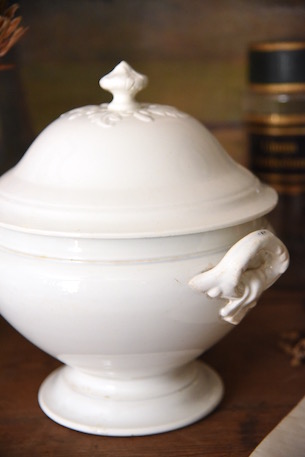 フランスアンティーククレイユエモントロースーピエール レギュ