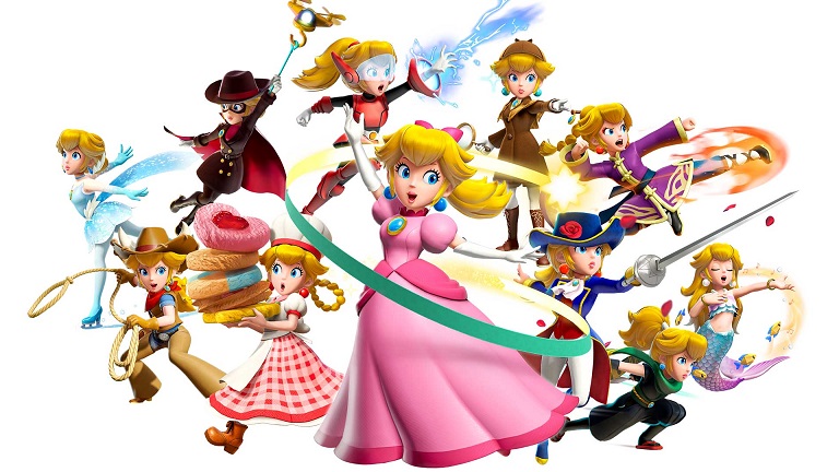 新たに4種類の衣装が公開！ピーチがさまざまな変身で冒険する