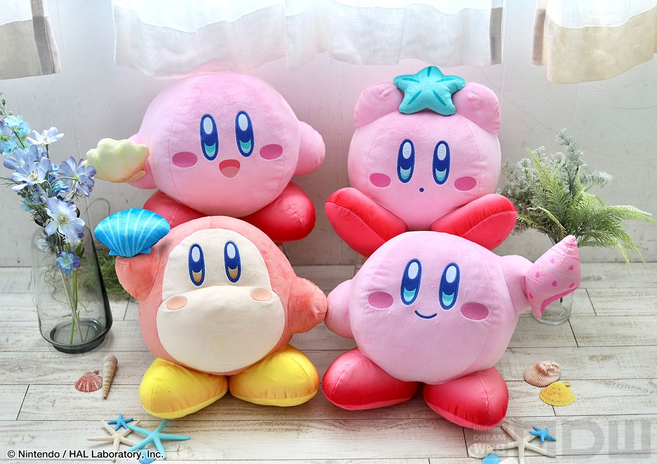 ラウンドワン限定「星のカービィ」プライズアイテムが7月下旬より続々