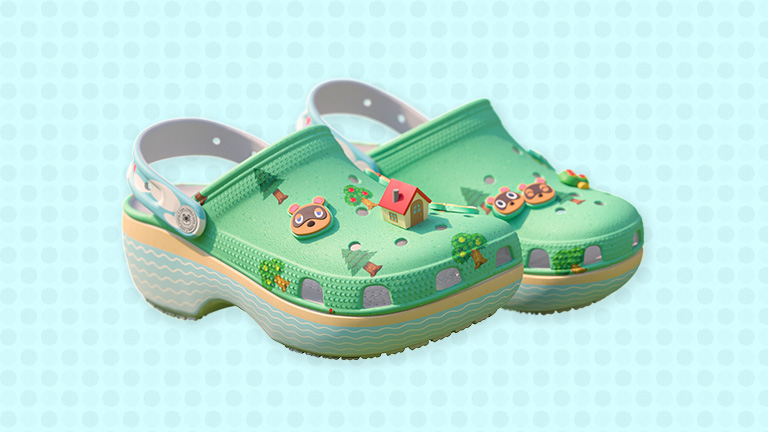 クロックスが「どうぶつの森」と初コラボ！ 無人島をイメージした