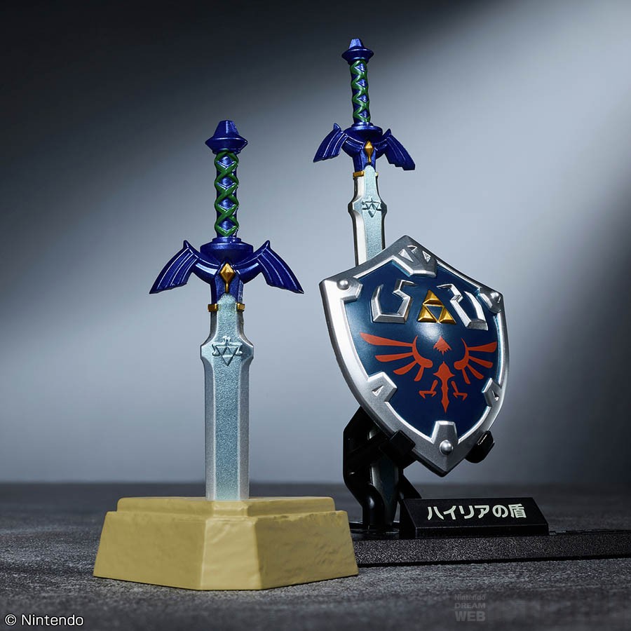マスターソードなど全9種のフィギュア「ゼルダの伝説 ウェポン