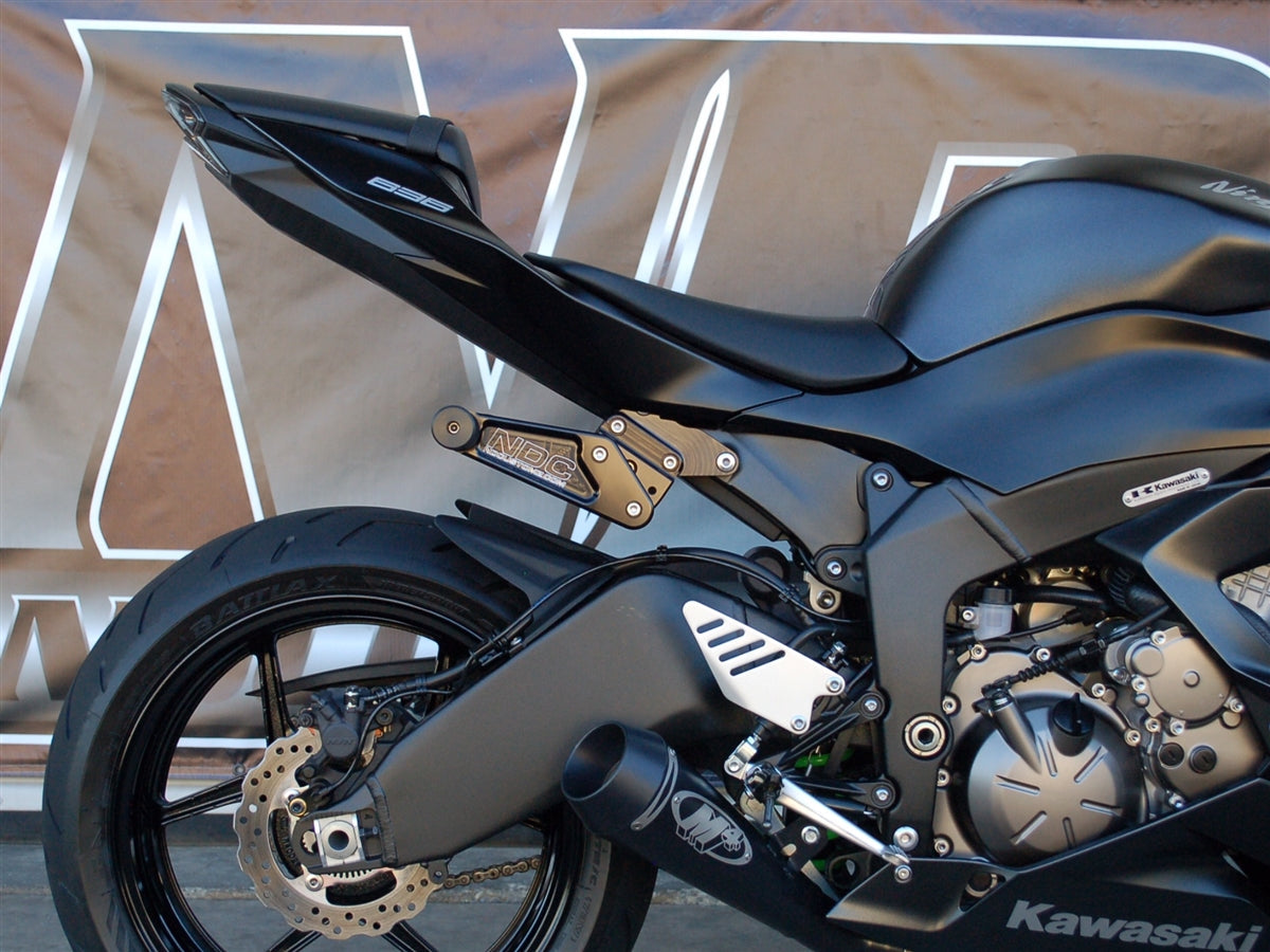 03-04 Kawasaki 636 Adjustable Subcage – NDCustomz