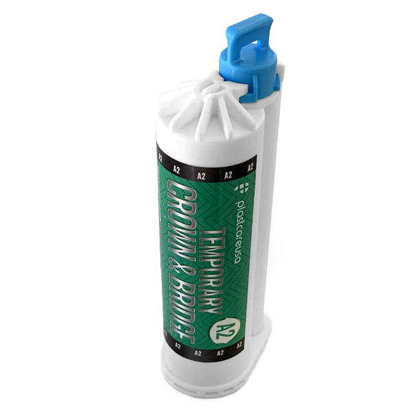 PlastCare USA Temporary Crown & Bridge Material (10:1) - Shade A2