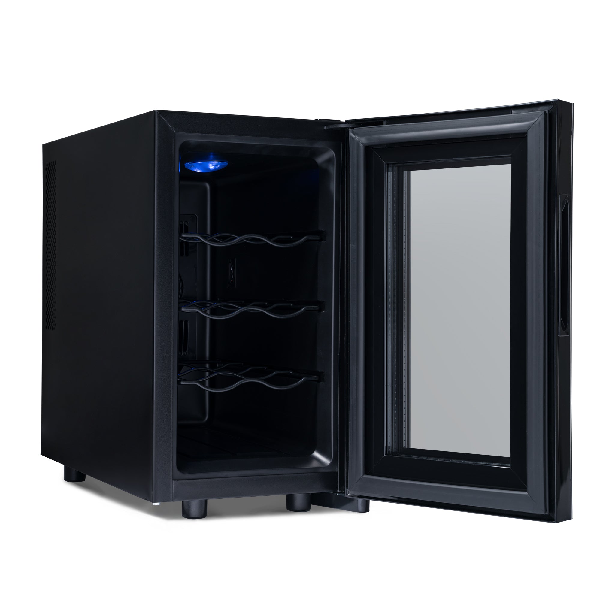 8-Bottle Black Freestanding Countertop Wine Fridge | Newair