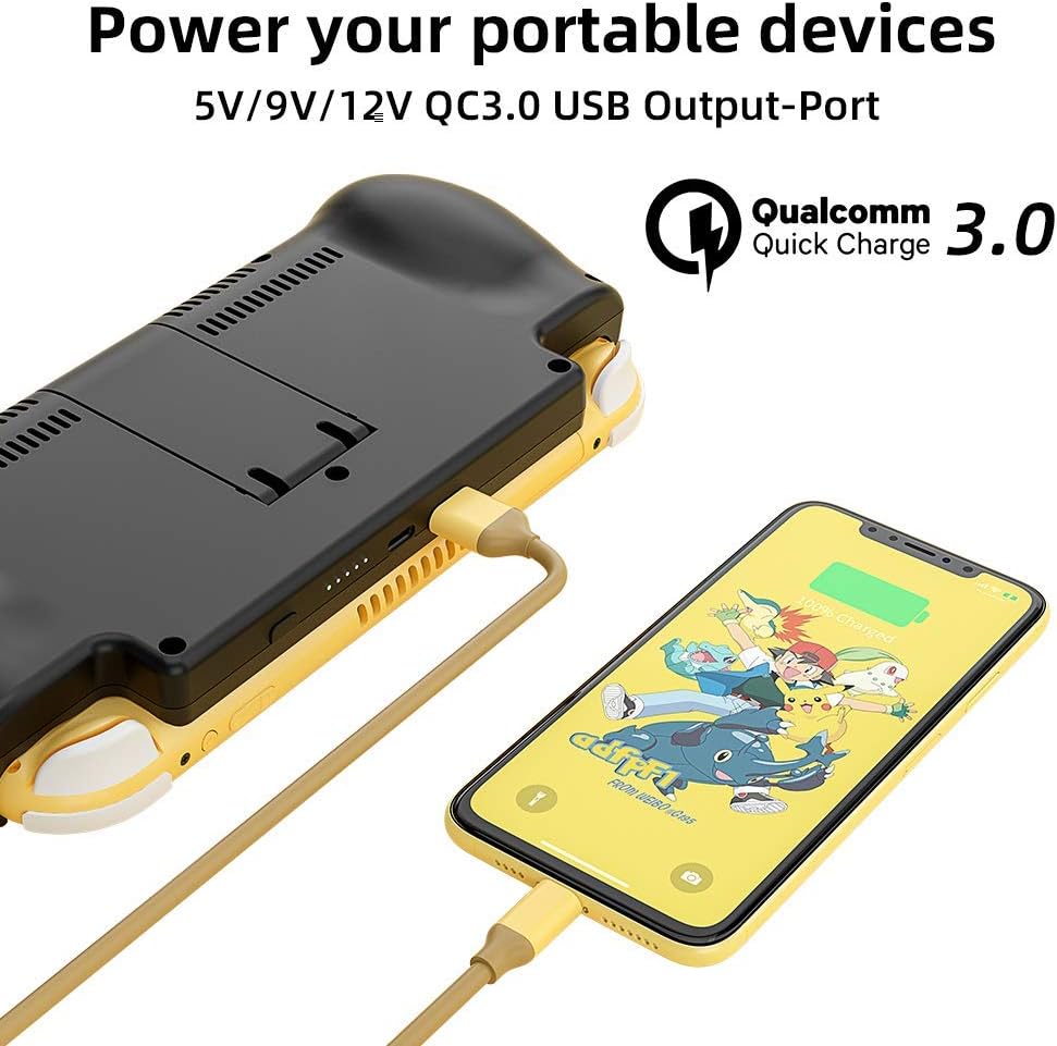 Battery Charger Case for Nintendo Switch Lite 5.5