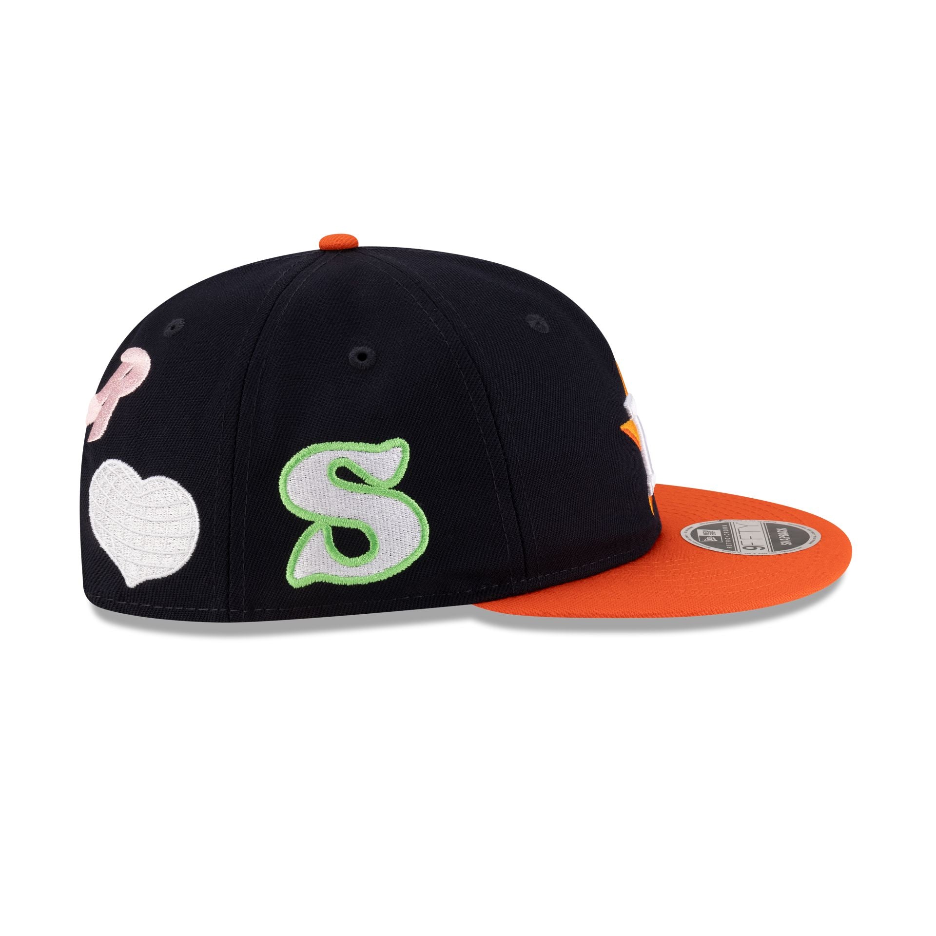 SAINT Mxxxxxx x Houston Astros Retro Crown 9FIFTY Snapback Hat