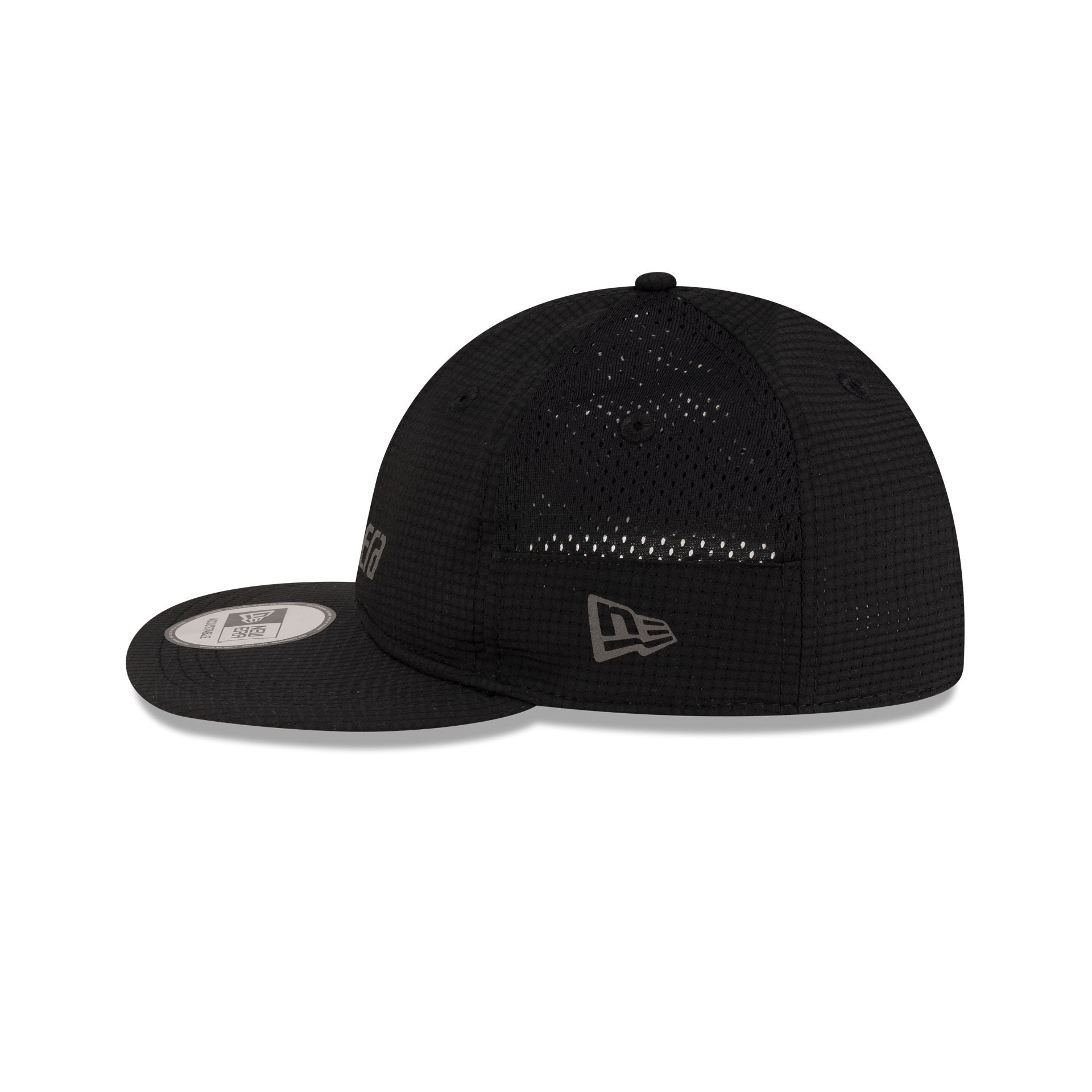 New Era Cap Dual Mesh Black 9FORTY Strapback Hat