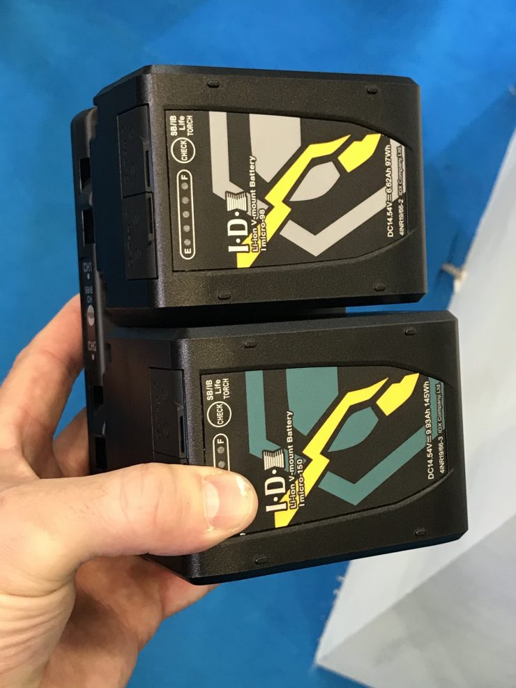 IDX Imicro Mini V Lock Batteries - Newsshooter