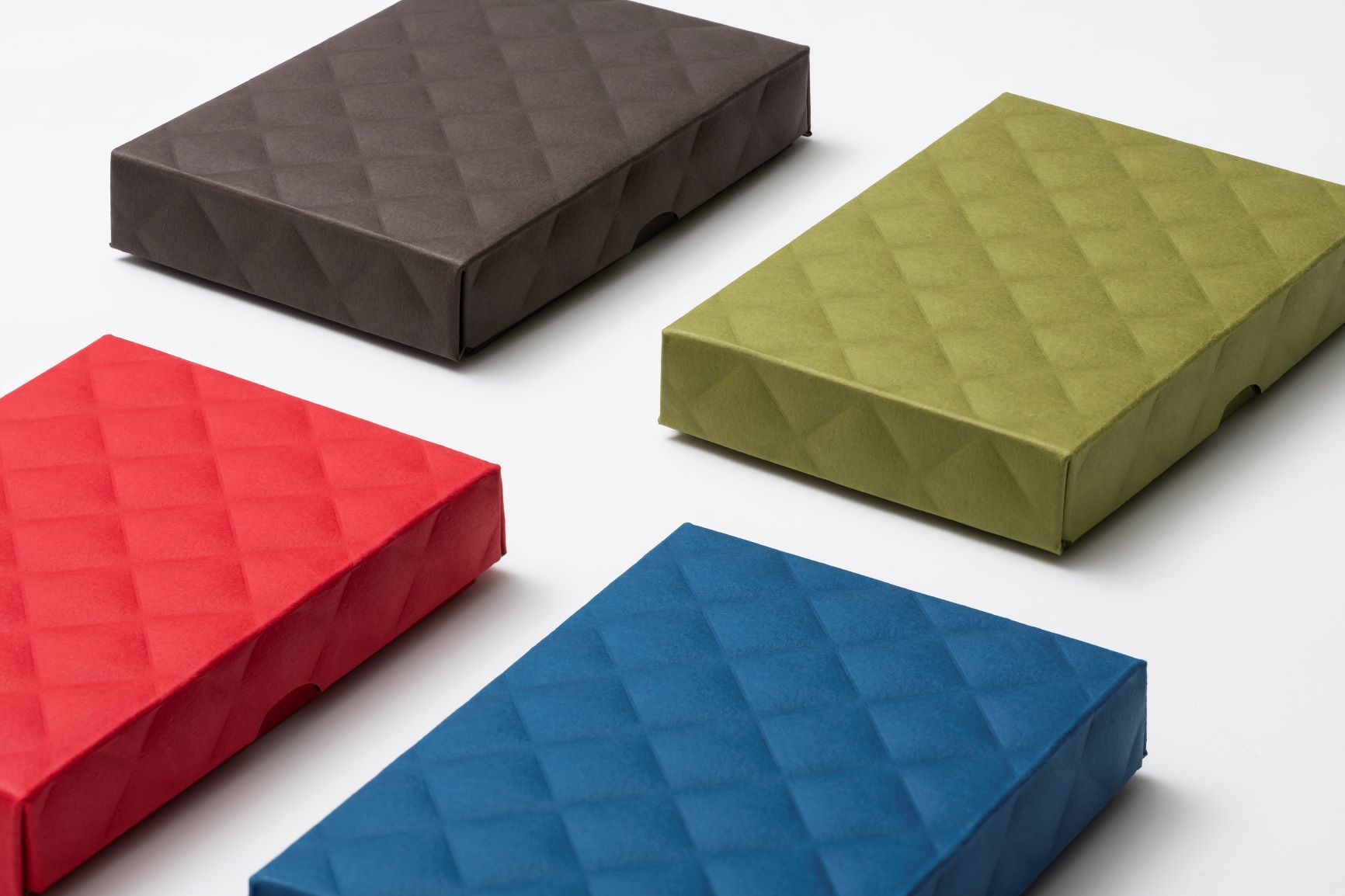 特種東海製紙 「ハイエンボスボックス」テスト販売開始、キルティング