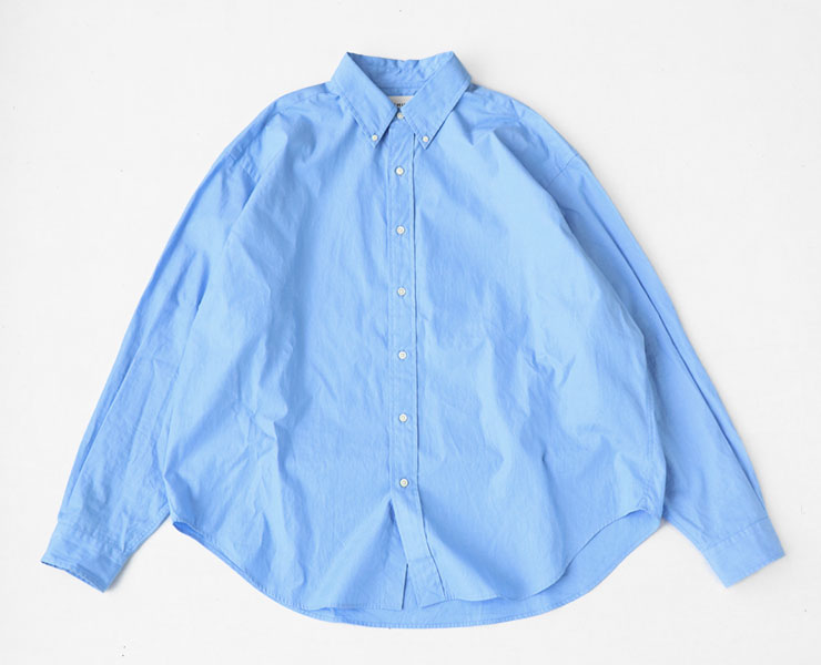 人気カラーのキングスブルー》SHINZONE(シンゾーン) DADDYシャツ｜NEWS