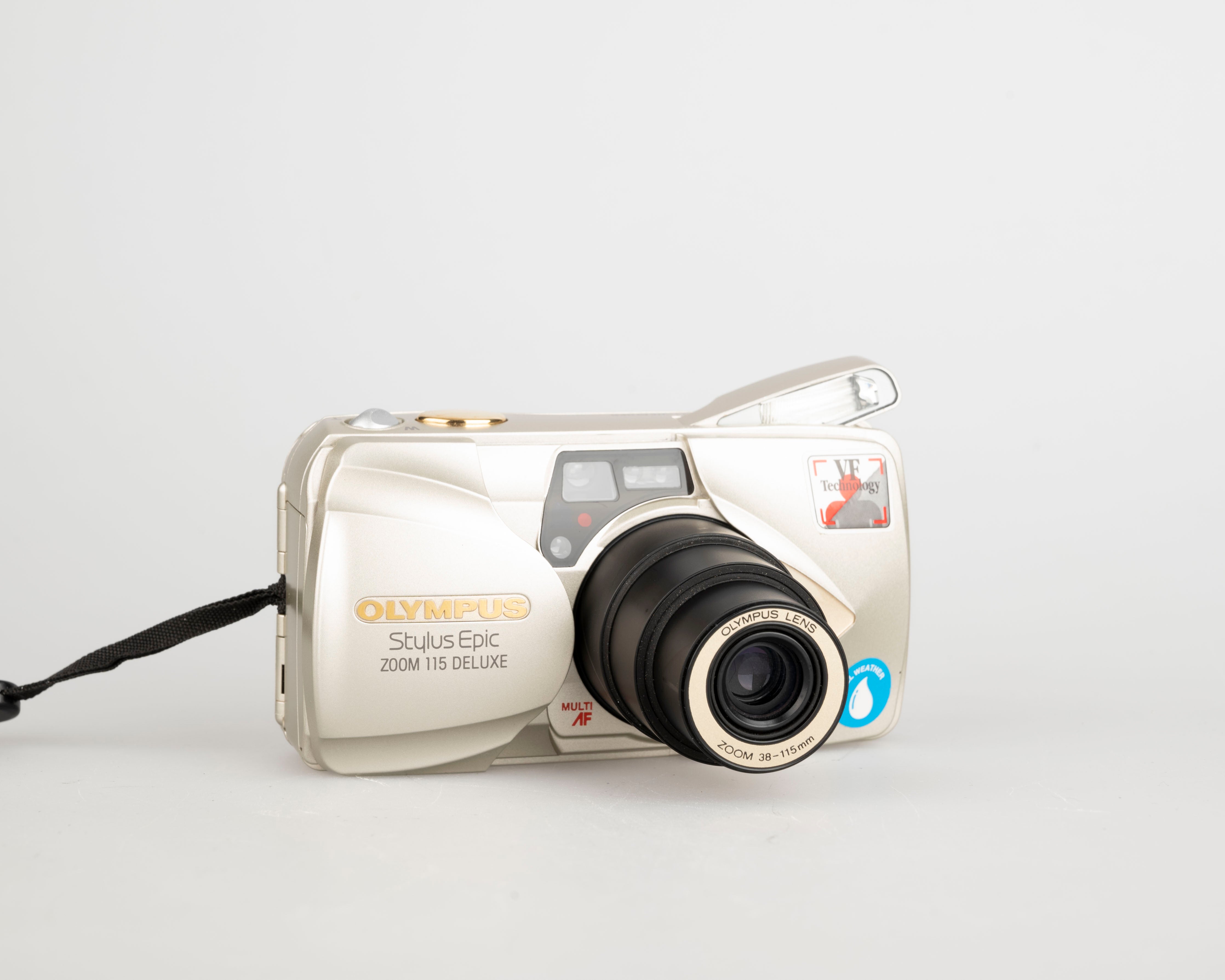 Olympus Stylus Epic Zoom 115 Deluxe 35mm camera w/ case (serial