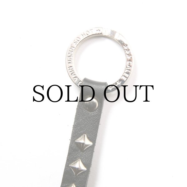 CALEE(キャリー) キーホルダー STUDS LEATHER KEY HOLDER CL-25AW003LE