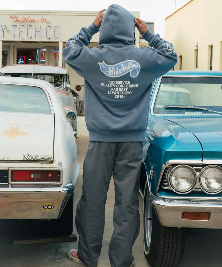 HIDEANDSEEK(ハイドアンドシーク) スウェットパーカー HIDEANDSEEK