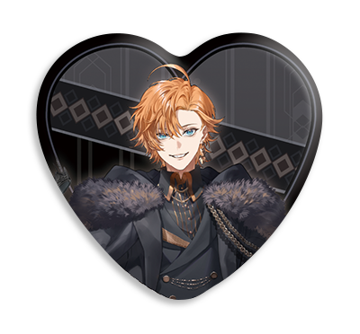 ネオポルテ 八神ツクモ ホワイトデー2024 ハート型缶バッジ 70個セット