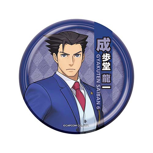 逆転裁判6 缶バッジコレクション BOX グッズ - Neowing