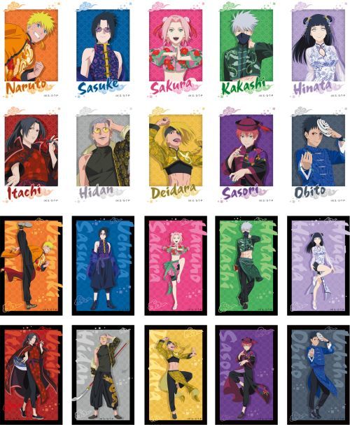 TVアニメ 「NARUTO -ナルト- 疾風伝」 描き下ろし ミニフォトカード