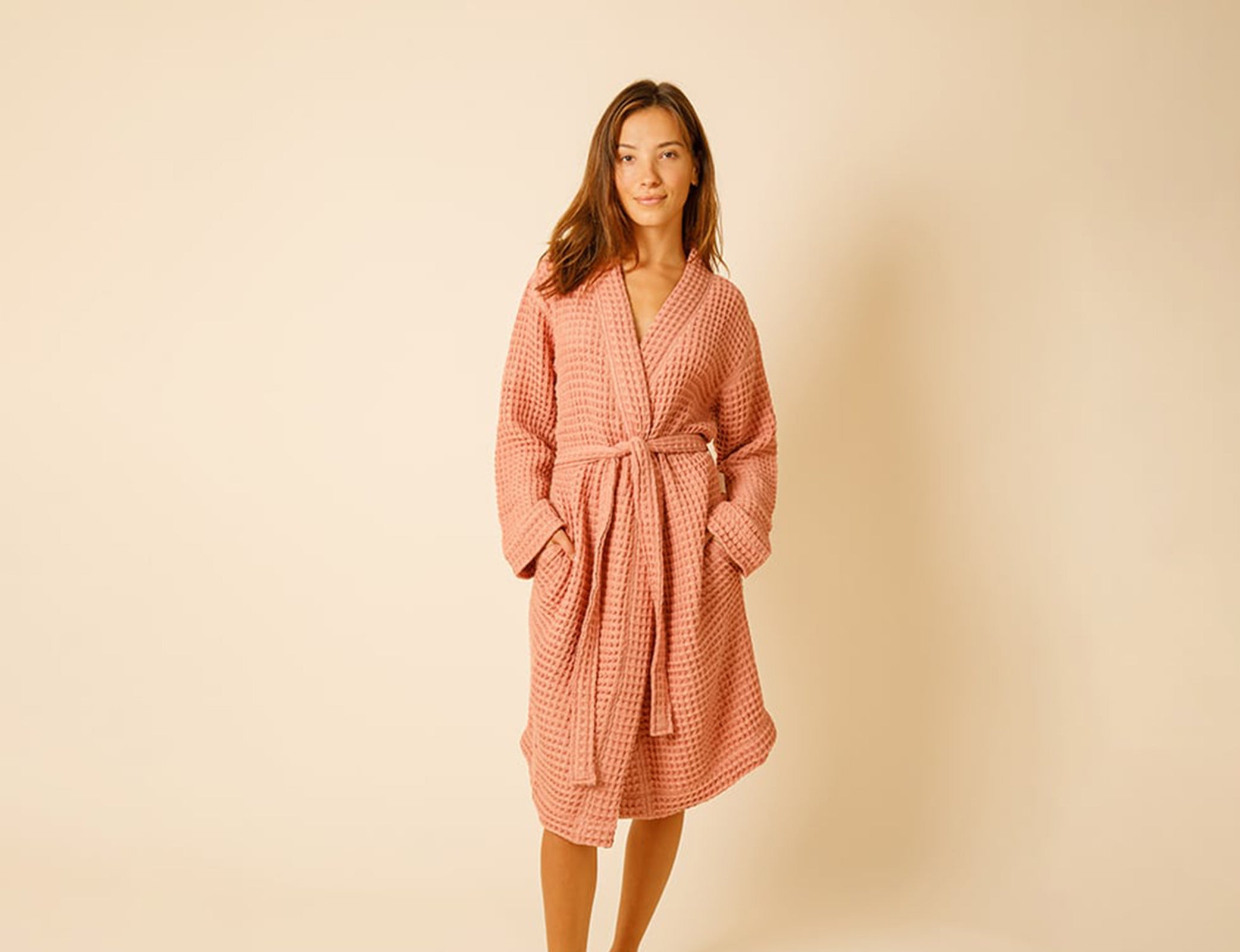 Organic Waffle Knit Robe – Nest Bedding®