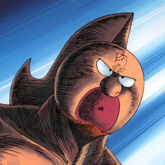 キン肉マンセル画「キン肉スグル」 | Natsume Books