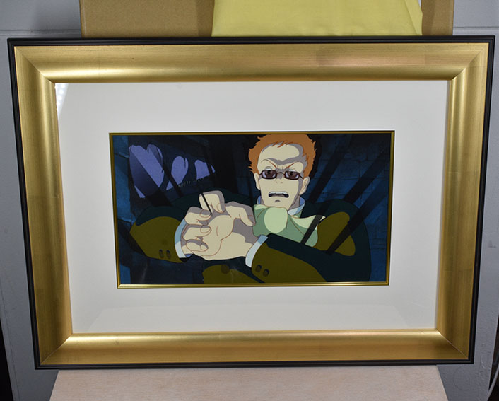 スタジオジブリセル画額「天空の城ラピュタ ムスカ」 | Natsume Books