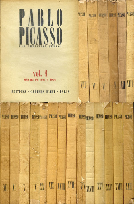 パブロ・ピカソ ゼルボス（カタログレゾネ）1巻〜28巻（全34巻）の内21