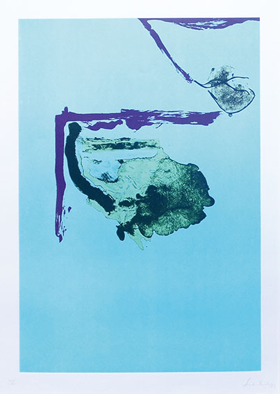 Helen Frankenthaler / ヘレン・フランケンサーラー版画額「La Sardana