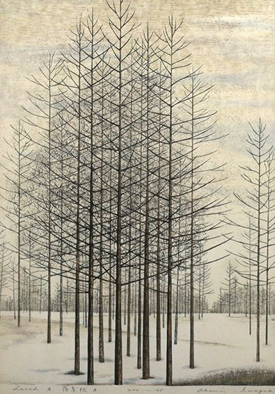 稲垣朱実版画額 | Natsume Books