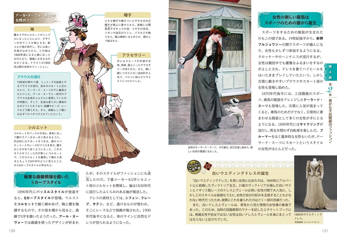 史上最強カラー図解 世界服飾史のすべてがわかる本 | ナツメ社