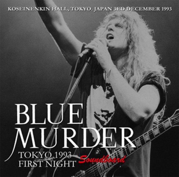 BLUE MURDER - TOKYO 1993 1ST NIGHT: SOUNDBOARD(2CDR) - navy-blue