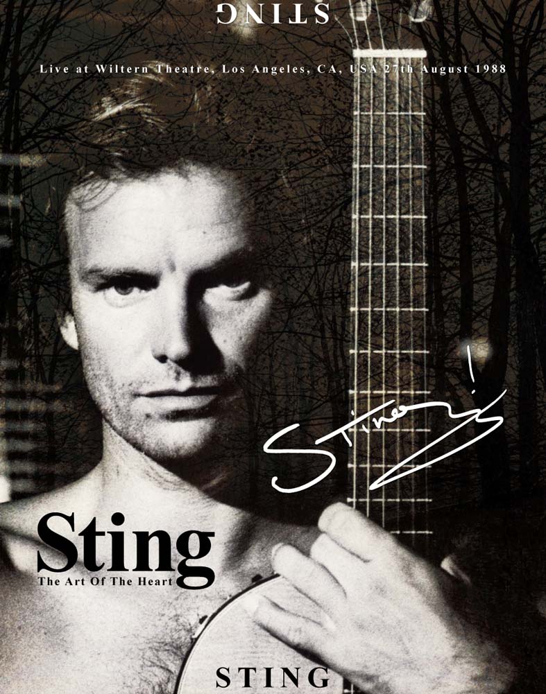 STING - THE ART OF THE HEART (3CD) - navy-blue