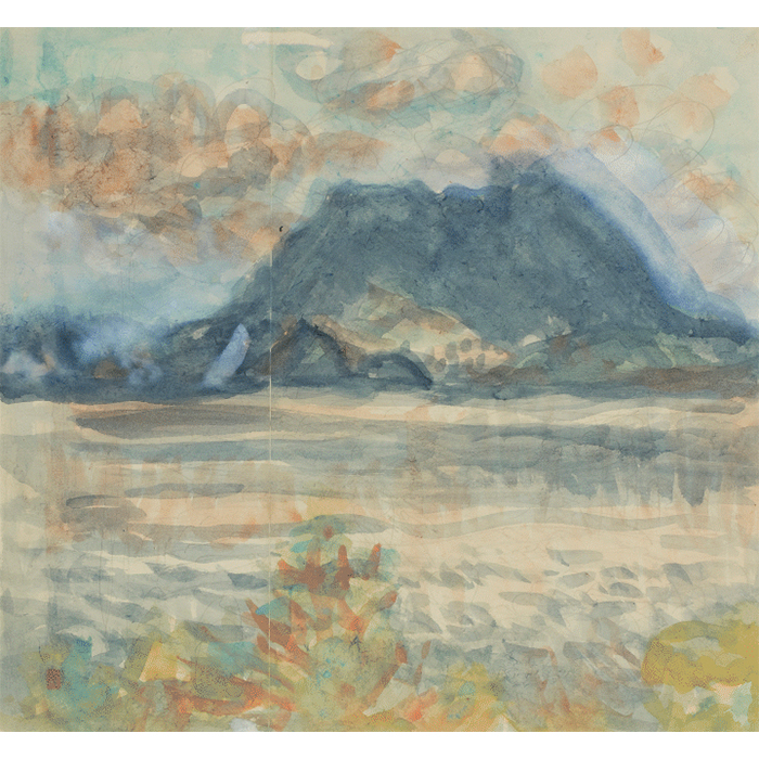 日本近代絵画の巨匠 梅原龍三郎-青の時代–展