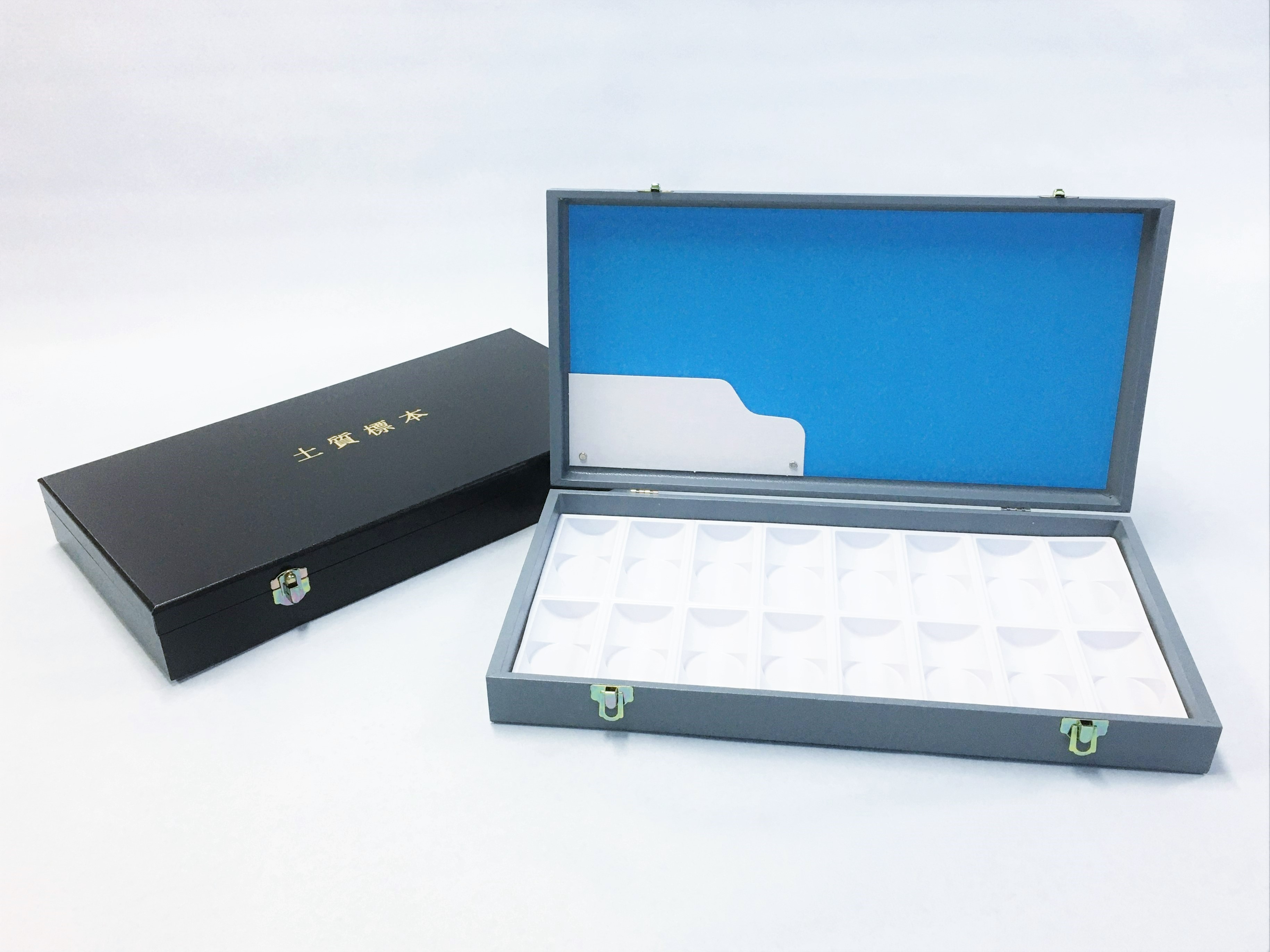 コア箱（地質調査箱）ケース箱の専門店【名古屋ケース】 / 標本箱 16本