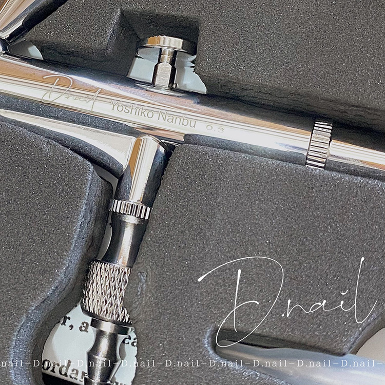 生産終了 D.nail D.nail×YOSHIKO NANBU コンパクトエアブラシ ハンド
