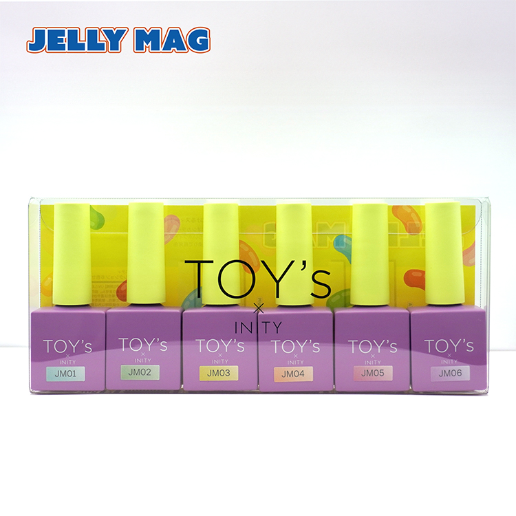 TOY's × INITY ジェリーマグ T-JMST6 6色セット | Nail Labo Online