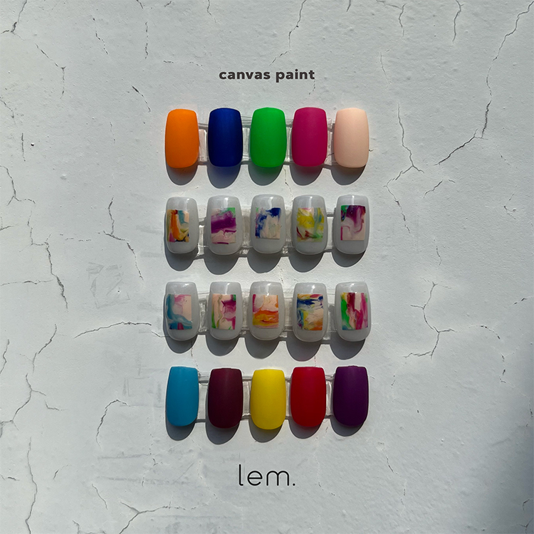lem. カラージェル キャンバスペイント10色セット | Nail Labo Online