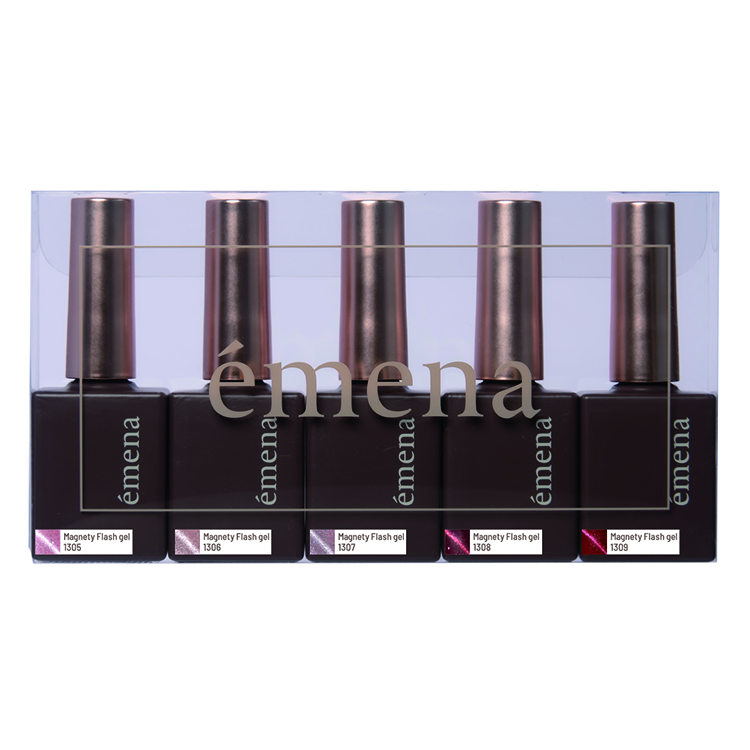 emena マグネティフラッシュジェル 5色セット 1305-1309 | Nail Labo