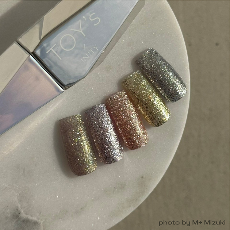 TOY's × INITY パーティーフラッシュ エデン 5色セット | Nail Labo