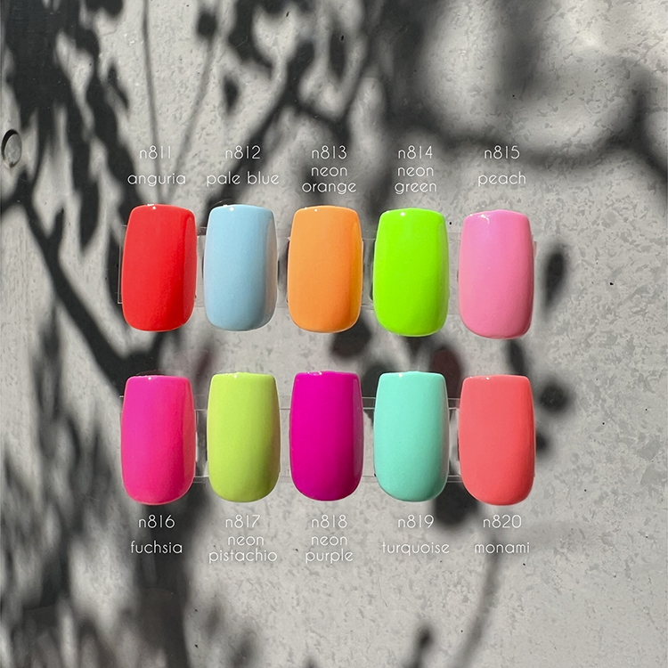 lem. カラージェル ペールネオン レトロ 10色セット | Nail Labo