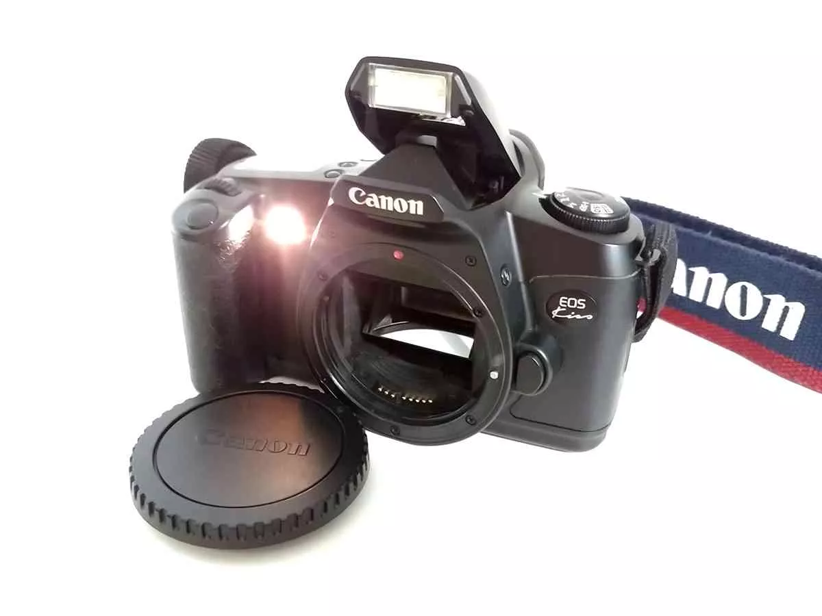 Canon EOS Kiss 途中でフィルムを巻き戻すには | しばさんのカメラ