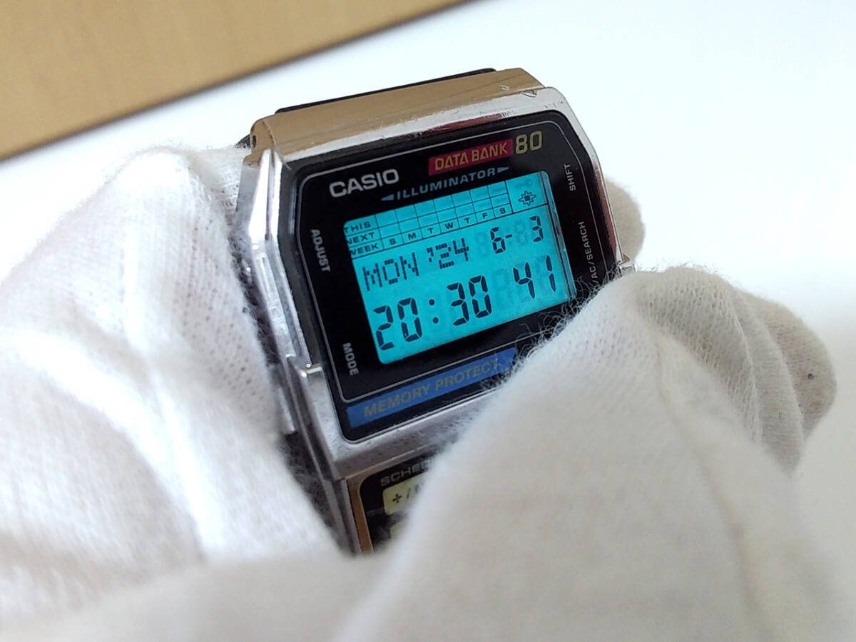 Casio DATABANK 80（DBC-810 Module1476）の説明書 | しばさんのカメラ