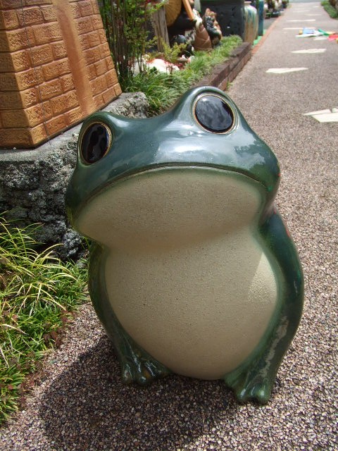 恵方蛙（みどり色）｜中村陶器 信楽焼の通販サイト （滋賀/陶器/焼き物