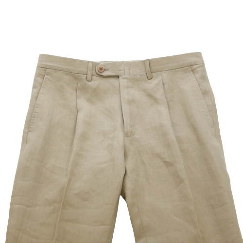 De Petrillo デ ペトリロ [春夏] スーツ リネン 1プリーツ 3B NUVOLA