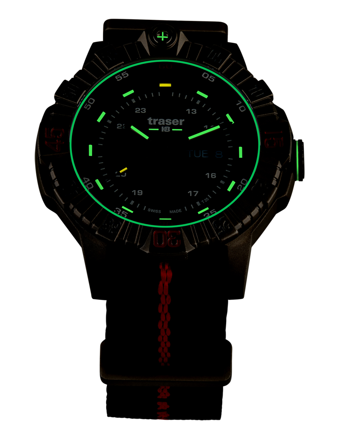 ミリタリーウォッチ P99 T Tactical Gray Titanium Band traser H3