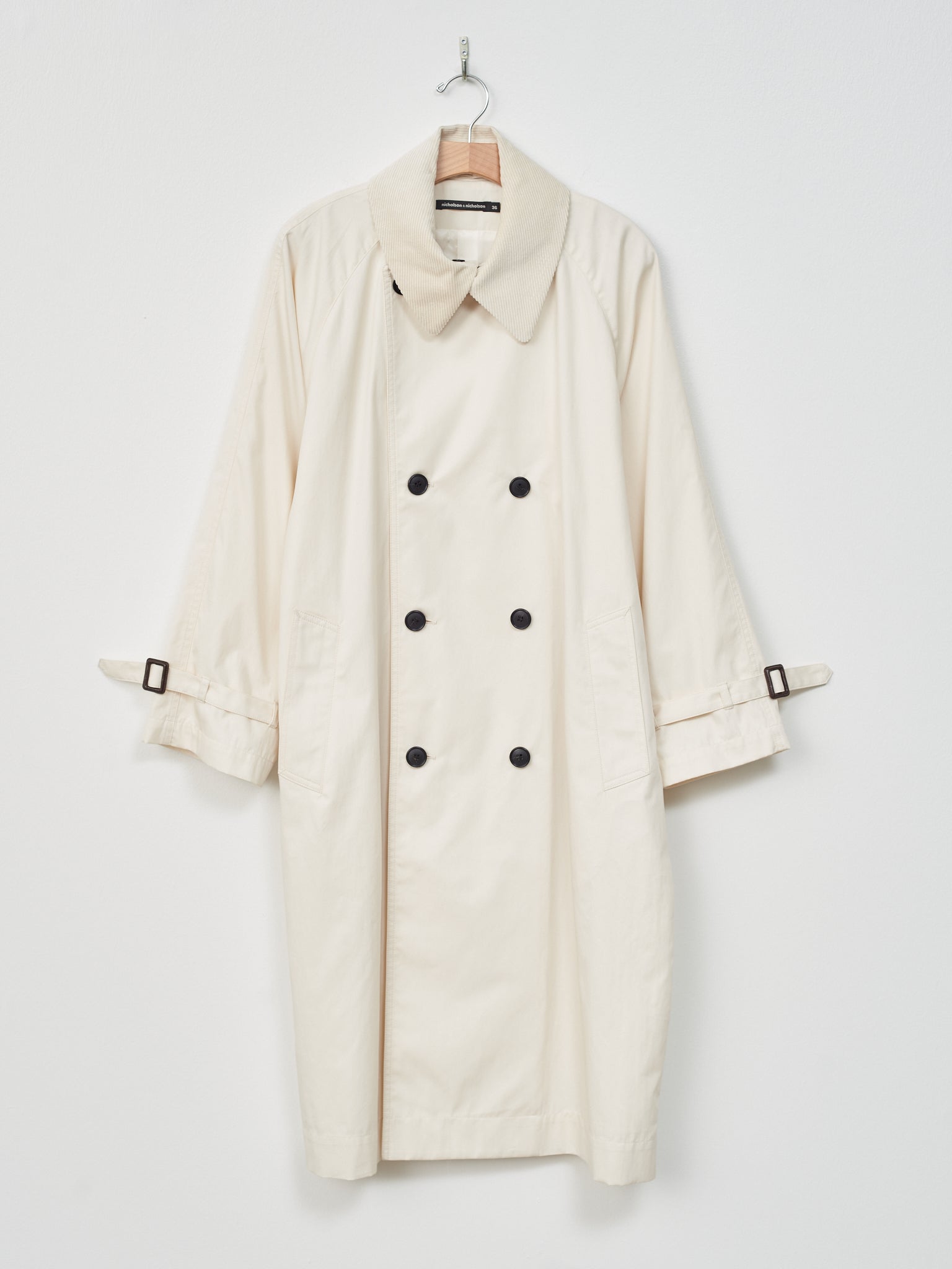 Namu Shop - Nicholson & Nicholson GENTLE Coat - Off White