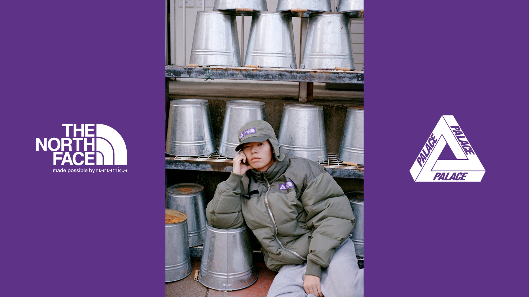 nanamica / THE NORTH FACE Purple Label in collaboration with