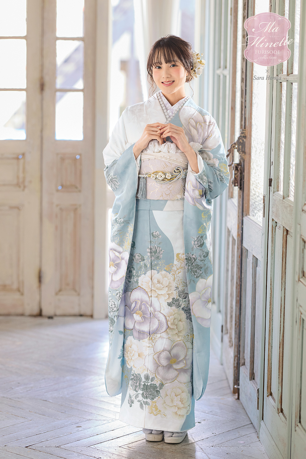 成人式振袖フルセット｜本田紗来(Sara Honda) sara02【ナナイロキモノ