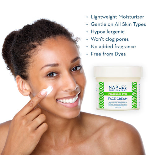Fragrance Free Face Cream – Naples Soap Company